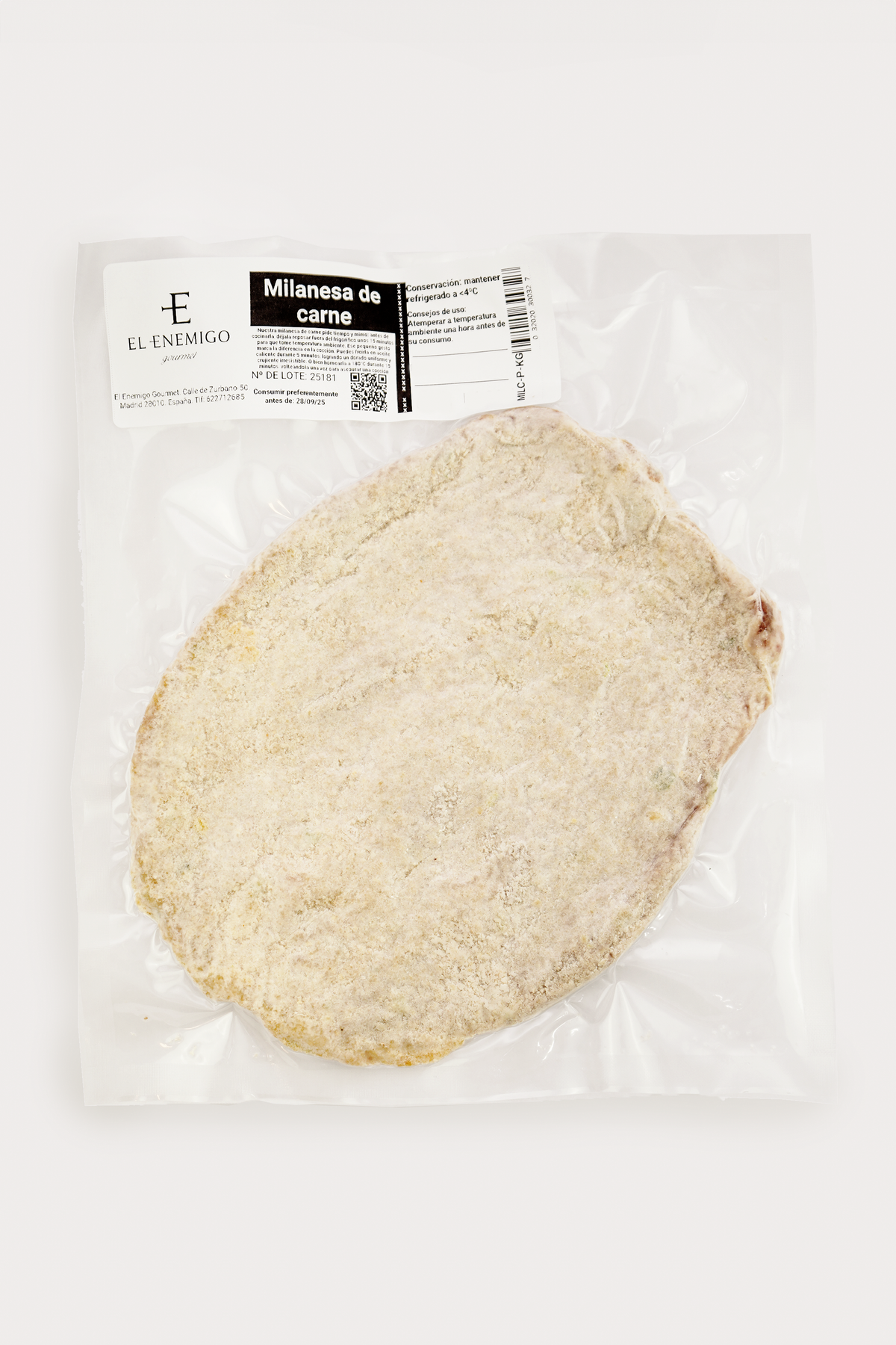 Milanesa de Carne - 2ud - Carne Argentina.