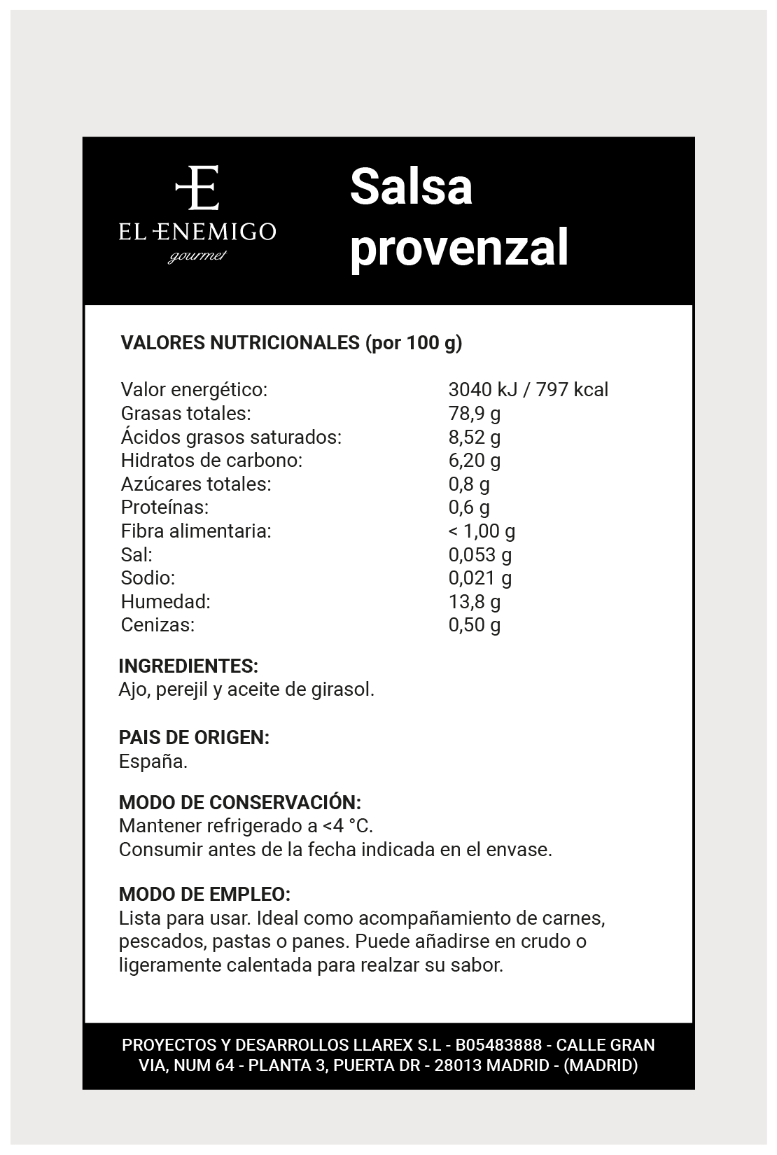 Salsa Provenzal