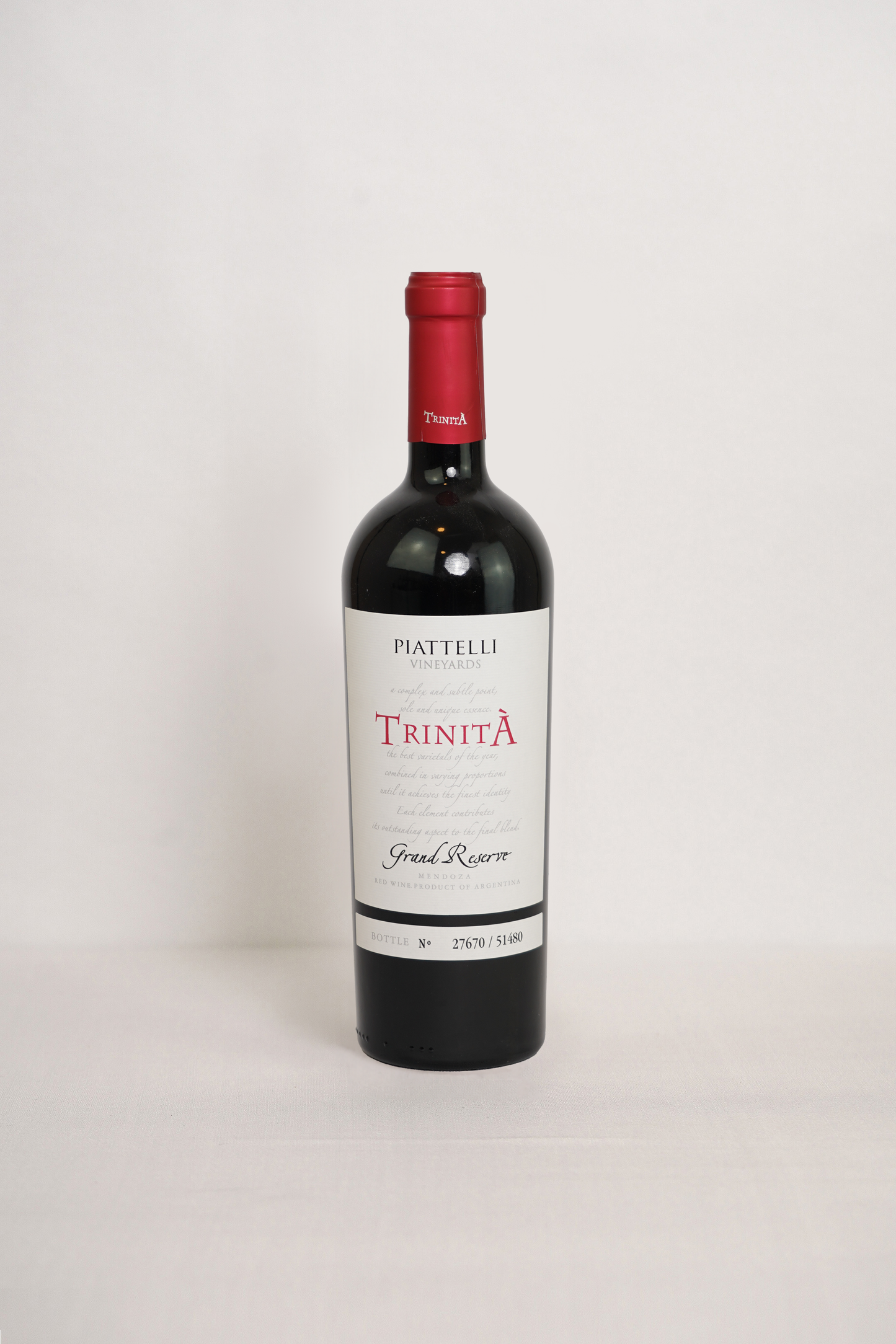Trinità - Piattelli Vineyards - Blend Malbec, Cabernet Sauvignon, Merlot