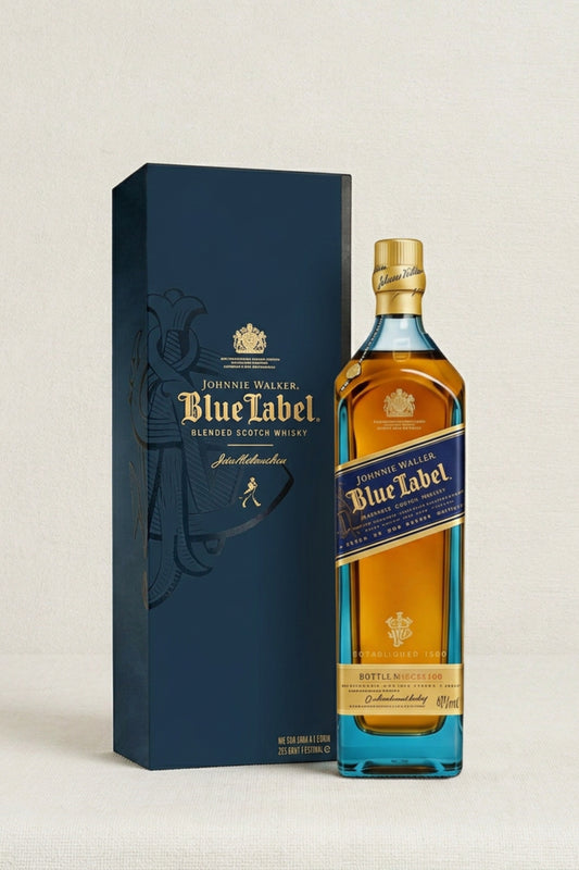 Whisky Johnnie Walker Blue Label 0.20 l + Estuche caja