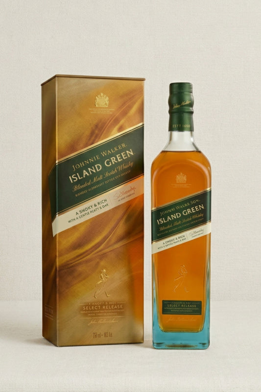 Whisky Johnnie Walker Island Green 1 l + Estuche caja