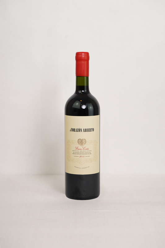 A Corazon abierto Gran Corte - Finca la Anita - Blend Syrah & Malbec