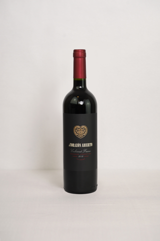 A corazón abierto etiqueta negra - Finca la Anita - Cabernet Franc
