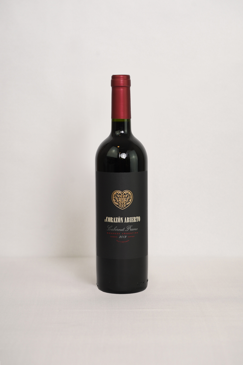 A corazón abierto etiqueta negra - Finca la Anita - Cabernet Franc