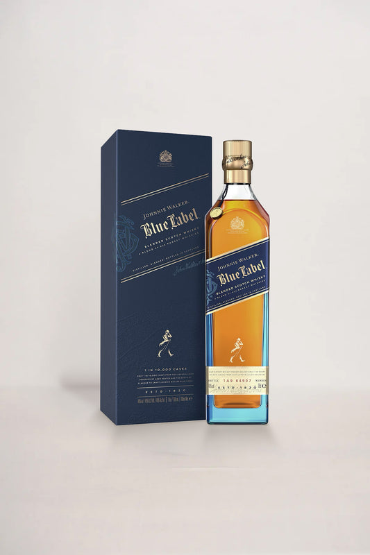 Whisky Johnnie Walker Blue Label 0.7 l + Estuche caja