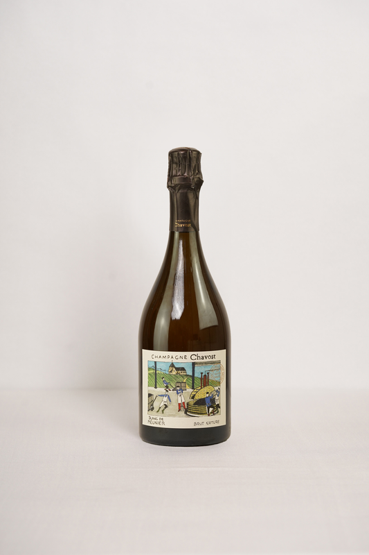 Blanc de Meunier Brut Nature Champagne-Pinot Meunier-Chavost