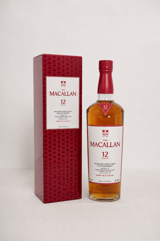 Whisky Macallan 12y. Sherry Oak 0.7 l + Estuche
