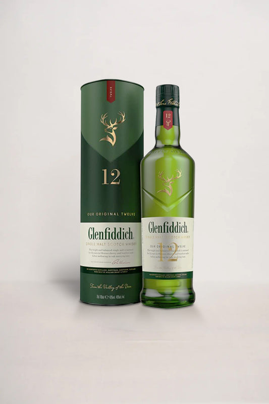 Whisky Glenfiddich 12a 1 l + Estuche