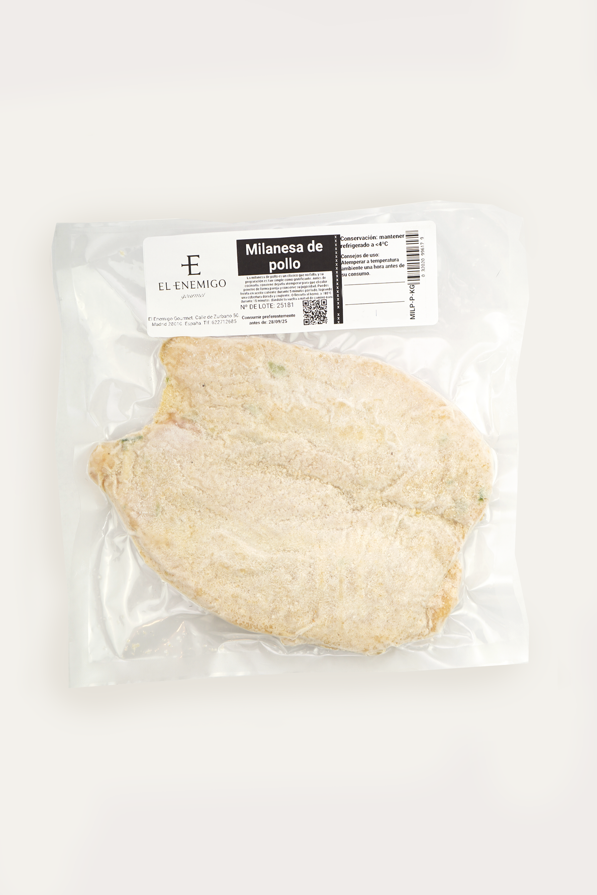 Milanesa de Pollo - 2 ud.