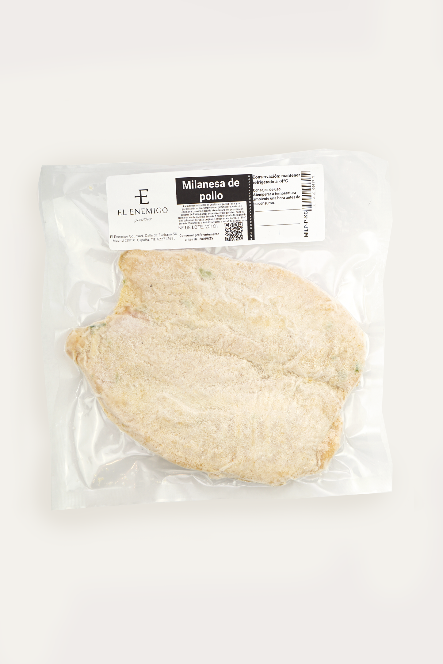 Milanesa de Pollo - 2 ud.