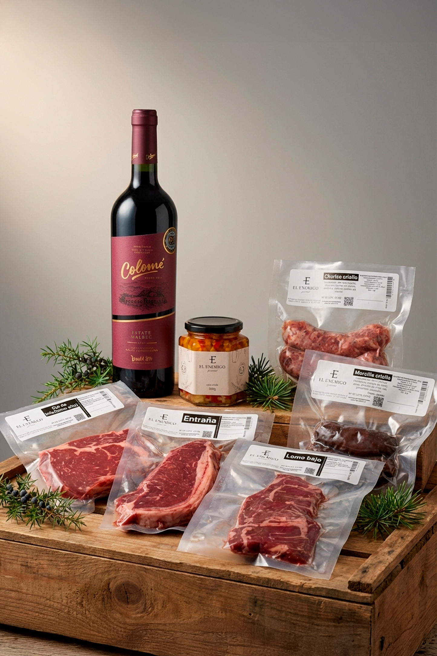 Pack Mediano —  Parrillero Familiar