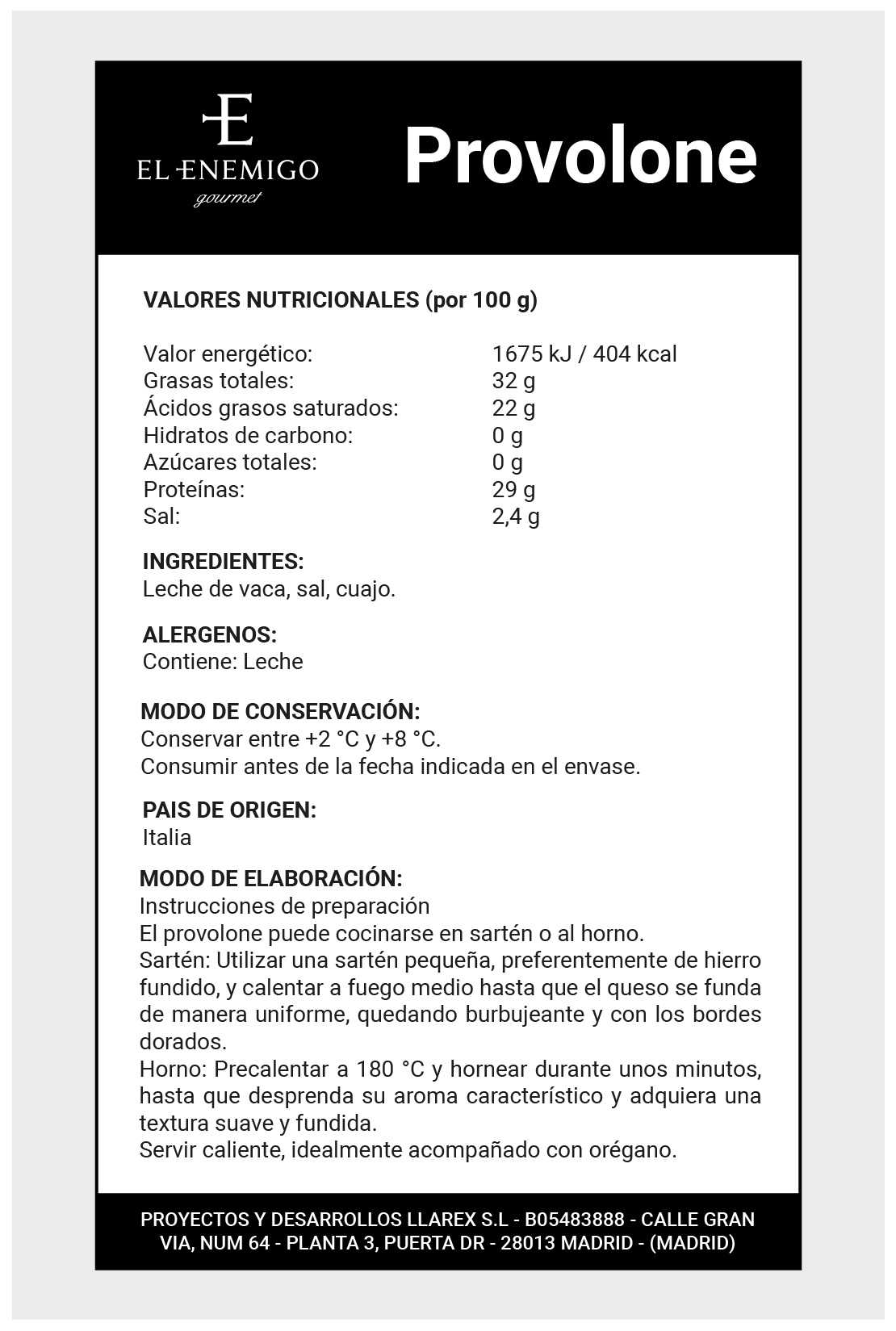 Provolone - 200g a 250g