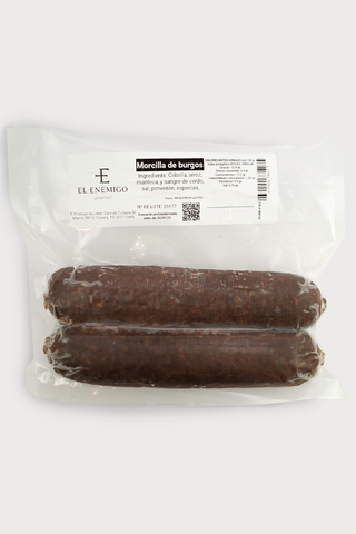 Burgos Black Pudding - Pack of 2 units - 600g to 700g
